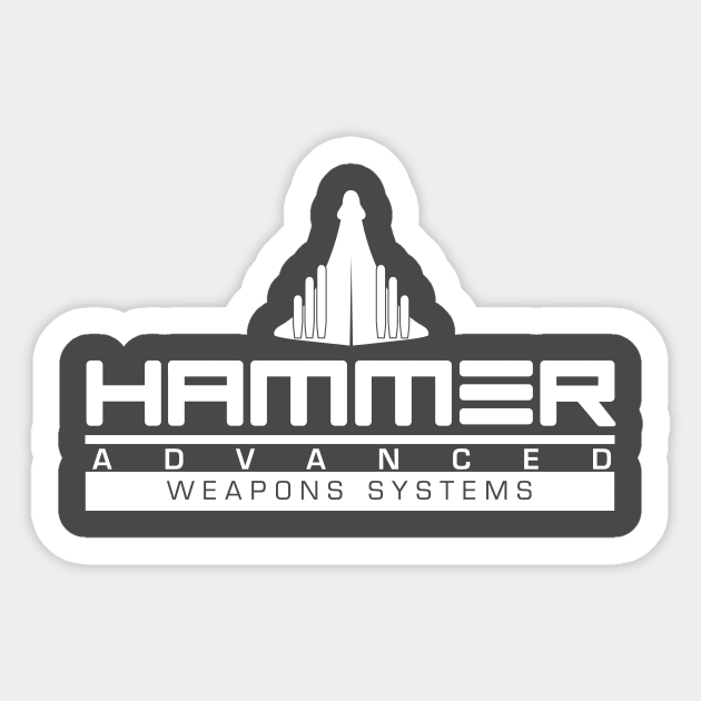 Hammer Advanced Weapons Systems Sticker by MindsparkCreative